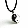 Scddboy Yin Yang Pendant Necklace for Mens - Adjustable Cord