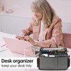 DELTAMANN Rugged Organizer Insert for Briefcase Tote Shoulder Messenger Bag