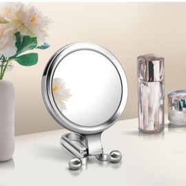 Domestic folding hand mirror princess mirror double-sided hand mirror - large size (HM-322L) / 국산 접이식 손거울 공주거울 양면 손거울 - 대형(HM-322L)