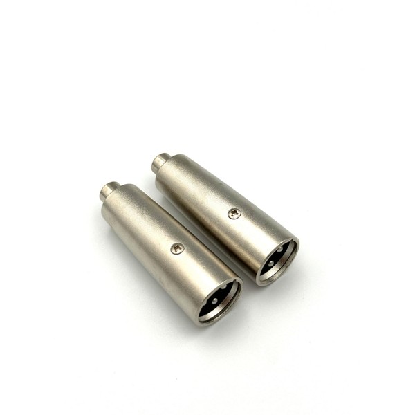 Qczhiwen XLR Male to RCA Female Adapter,Female RCA to XLR