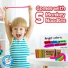 Impresa 5 Pack Monkey Noodles Fidget Toy - Stretchy Sensory