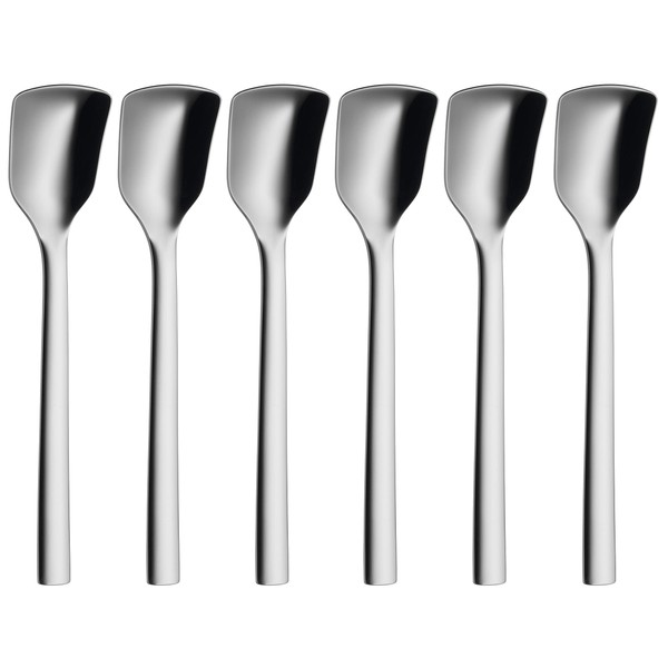 Set of 6 Nuova ice-cream spoons