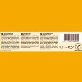 DIET RADISSON, TORTITAS DE MAIZ CUBIERTAS DE COCOLATE DE 125g, 0.125 kilograms, 125 gramo, 1