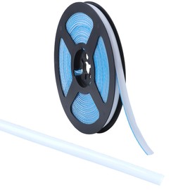 GORGECRAFT 6.56 Yards Caulk Strip 1/3" Self Adhesive White Shower Tub Toilet Caulking Gap Tape Moulding Trim Strip Decorative Sealing Sealant Tape for Stove Sink Bathroom Corner Ceramic Tile Wall Edge