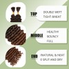 Deep Wave Bulk hair for Braiding Wet and Wavy Micro