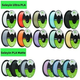 Creality Soleyin Ultra PLA 3D Printing Filament 1.75 1kg for 300mm/s High Speed:_Matte Moonstone_1