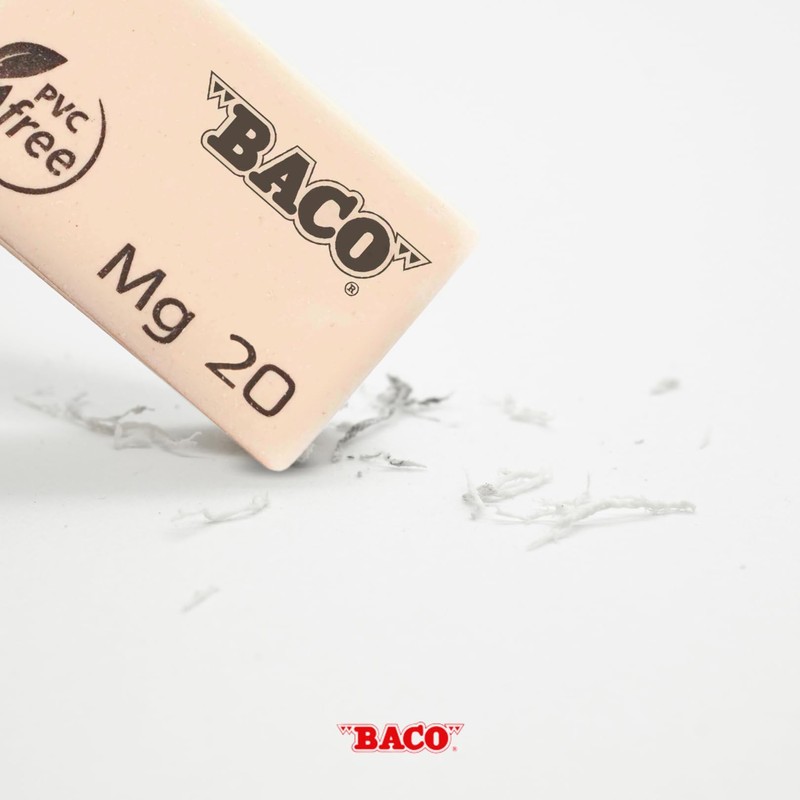 Baco | Goma Migajón MG-20 - Caja con 20 Gomas