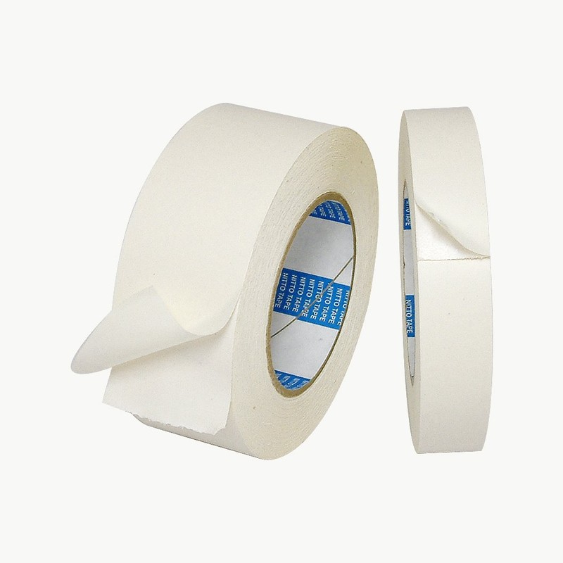 Nitto Multi-Purpose Double-Sided Cloth Carpet Tape (P-50), 3/4 in. x