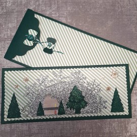 Greeting Card Dies with Envelope Die Cut, Metal Dies Cutting Dies for DIY Scrapbooking Photo Album Embossing Dies Cut Stencils Paper Cards Decor Paper Crafting Supplies Dies Stencil Die-Cuts Craft