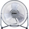 Optimus F-4092 9-Inch Industrial-Grade High-Velocity 2-Speed Fan, 1-Pack, Silver Coated