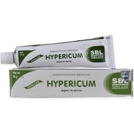Healthymia SBL Hypericum Ointment 25gm - for Nerve Injuries and Cuts, Helps with haemorrhoids