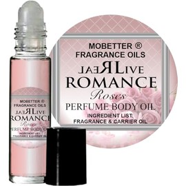 Real Live Romance Roses Women Perfume Body Oil by Mobetter Fragrance Oils
