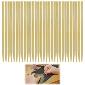 Scratching Wooden Brush, Graffiti Brush, Bamboo Brush, DIY Arts and Crafts, Graffiti Brush, Wooden Brush for Painting and Crafts, Ideal for Children and Adults