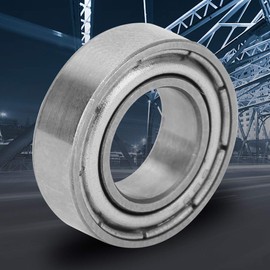 Deep Groove Ball Bearings, Pack of 10 686-ZZ 687-ZZ 688-ZZ 689-ZZ Shielded Metal Bearing Made of Steel for Mini CNC Tables, Prototypes and Mechanical Engineering Applications (689-ZZ 9 x 17 x 5 mm)