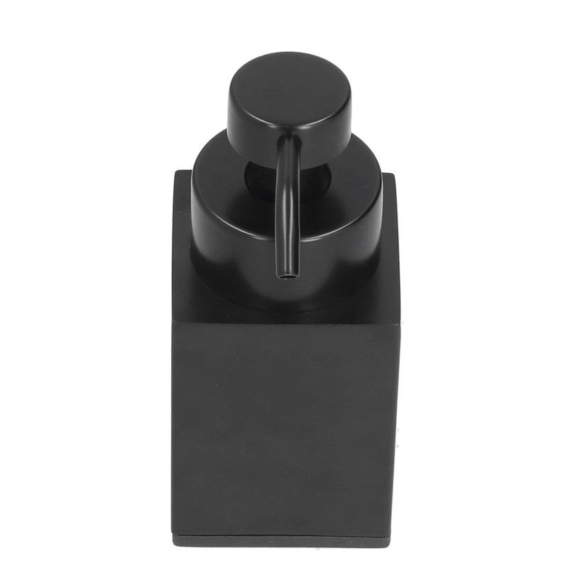 Soap Dispenser Black Multifunctional Safe Stainless Steel Sturdy Durable Reusable