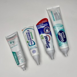 Toothpaste Dispenser Adapter Set for Elmex/Aronal, Signal, Sensodyne, Donto Dent