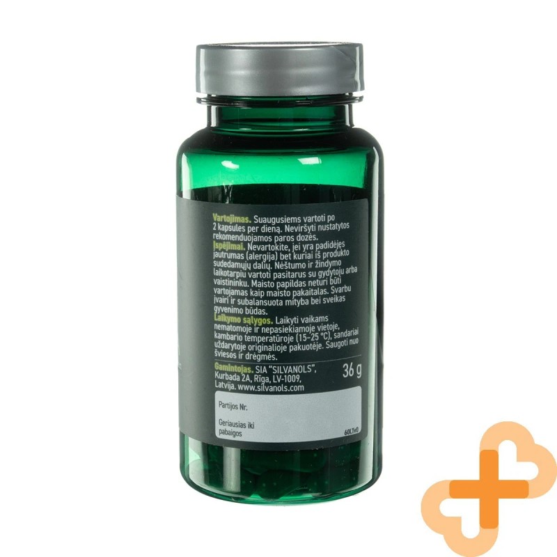 SILVANOLS MORINGA 60 Capsules Immune Support Digestive System support Supplement