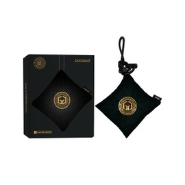 GOODAIR HEPA Car Air Purifier Bag & Pouch | 75g Activated Carbon Filter, Absorb Toxic Gases, 2.0 Premium Certified Air Purifier, Suitable for All Cars, 24/7 Air Purification - Super Black