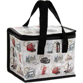 lesser and pavey LP71959 Lunch Bag | Vintage London design | 1 Pc, Multicolor