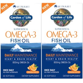 Garden of Life Aceite de pescado Omega 3 EPA/DHA Minami, 120 cápsulas
