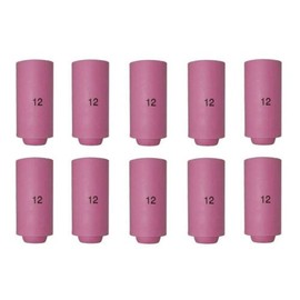 STARTECHWELD Ceramic Cup 10N44#12 TIG Welding ALUMINA Nozzle 3/4" Fits WP17 WP18 WP26 (10 Pack) 10N44