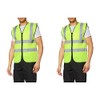 Supertouch 32345 Zipped Hi Vis Vest, XX-Large, Yellow