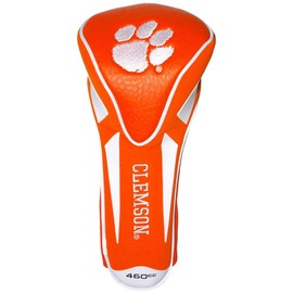 Team Golf NCAA Clemson Tigers Single Apex Driver Head Cover Golf Club Single Apex Driver Headcover, Fits All Oversized Clubs, Truly Sleek Design