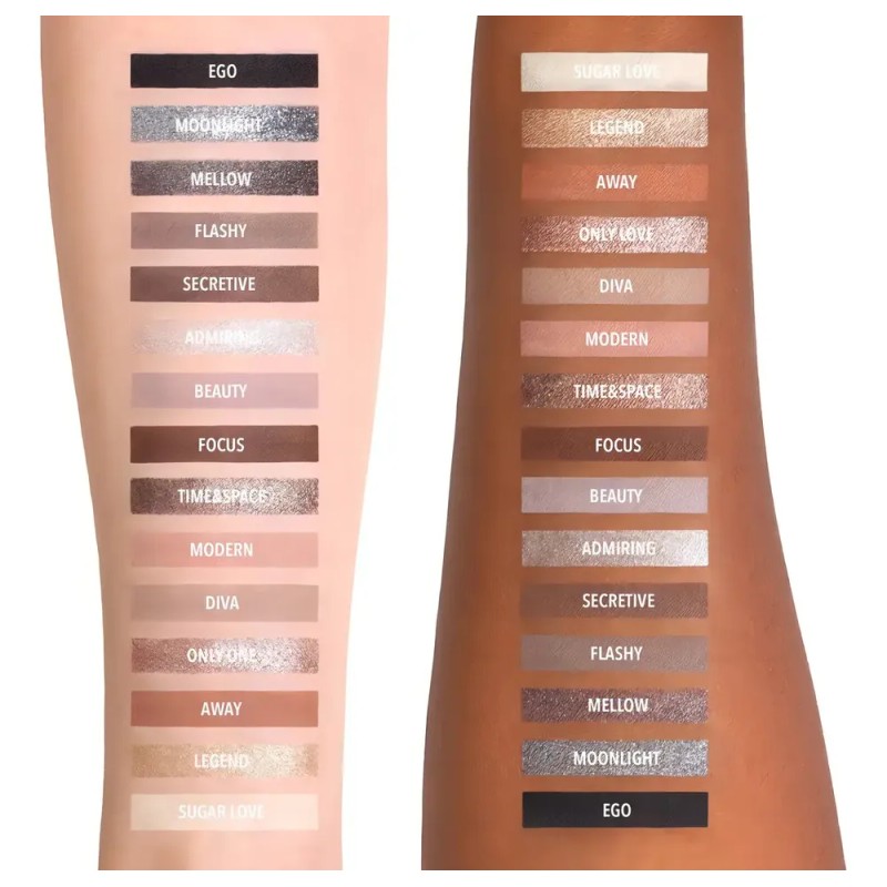Moira Paleta De Sombras Ojos Belleza Tonos Brilla Color de