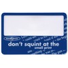 Magnifico Credit Card-size Mobile Magnifier (pack of 2) - pocket