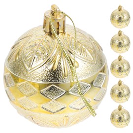 Cabilock 6pcs Large Handmade Christmas Tree Decorations, 2024 New Christmas Balls Ornament, Bola De Navidad árbol De Navidad Decoración, Xmas Decor, Holiday Party