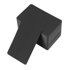 150 Pcs Blank Kraft Cards, Black Business Message Cards, Craft Cards Paper, Flash Cards Blank for Learning, Study, DIY, Memory, Note - 3.5 x 2.04 inch /8.9 x 5.2 cm