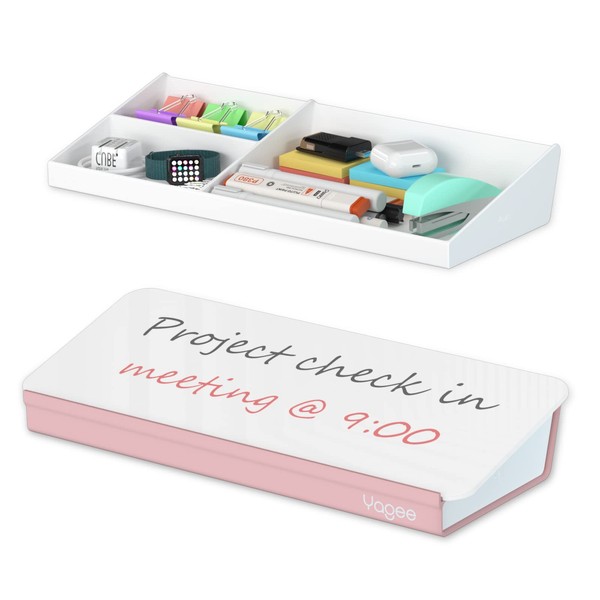 YaGee Desktop Whiteboard, Split Design Desk Dry Erase Board with