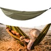 Double Portable Hammock Quick Drying Nylon Camping Hammock with Tree