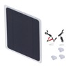 Cocoarm 6 W 12 V Solarpanel-Ladegerät, Solarzellen-Panel-Ladeplatine, Netzteil Zum oder