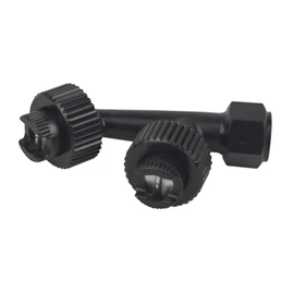 Koshin DP-164 Wide Spout Mini Wide Vertical Double Head