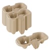Chef Royale 2 cups holder tray for Tea - Hot