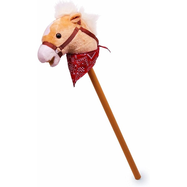 Small Foot Wooden Toys Small Foot Toys Hobby Horse Rocky with Sound Designed for Children Ages 3+ Years (4151)