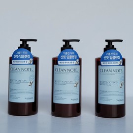 Aekyung Kerasys Clean Note Shampoo Treatment 800ml 3pcs - Shampoo (White) / 애경 케라시스 클린 노트 샴푸 트리트먼트 800ml 3개 - 샴푸(화이트)