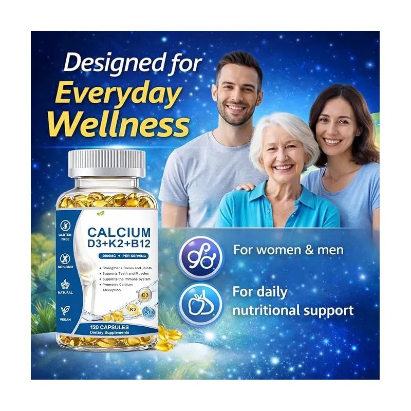 Calcio B12softgels Calciumwithd3 Calcium