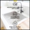 HOPE'S Perfect Sink Cleaner and Polish, Restorative, Removes Stains, Cast