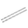 sourcing map 2 x HSS twist drills (high-speed steel) extra