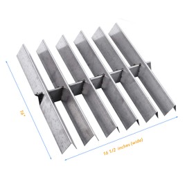 soldbbq Flavorizer Bar Set Heat Shields Replacement for Weber 9899,Summit Weber Gas Models