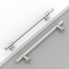 Coinkoly 10 Pack 7-1/2"(192mm) Brushed Nickel Cabinet Pulls Kitchen Satin