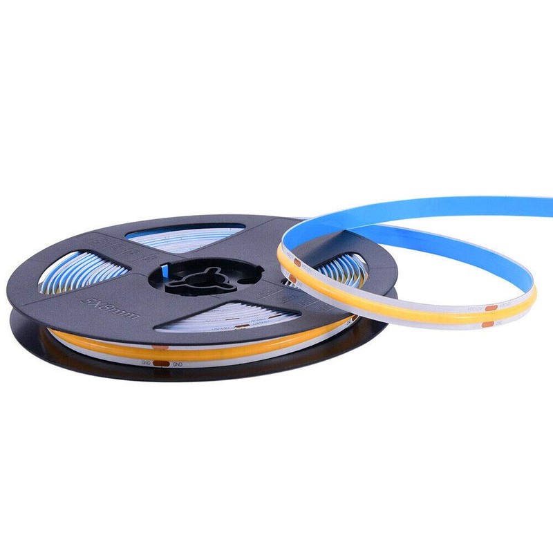 KD-tec 384Led/m 16.4ft COB Flexible LED Strip Light DC12V/24V Bendable