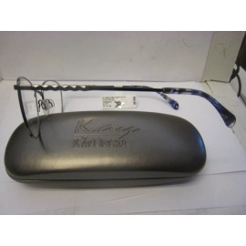 HARD CANDY HC257 Sailor Navy Womens Cat Eye Full Rim Eyeglasses 52-19-138 W/Case