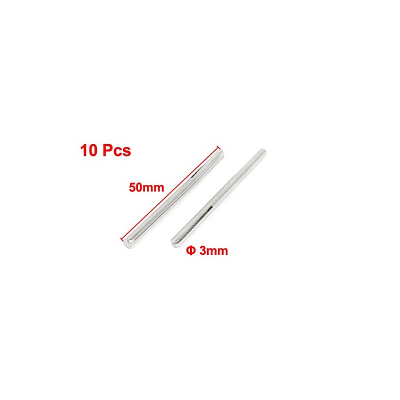 Sourcingmap 3mm Shank 50mm Length Abrasive Cloth Sandpaper Split Mandrels