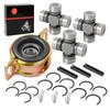 Front Rear Propeller Shaft Bearing Carrier & u-joint For Polaris