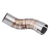 Motorcycle Full Exhaust System Middle Pipe Link Connect for Kawasaki