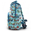 Tyrrell Katz Trucks Printed Backpack in Blue - Double Zip