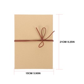 Luxshiny Vintage Paper Accordion Style Diy Photo Album 8 In 34 Page Hardcover Paper Photo Albums,Stretchable Folding for Graduation, Birthday, Anniversary, Wedding, Valentines Day (Black)